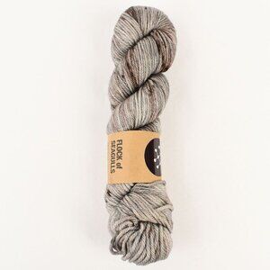 KRAEO Auntie Afghan Worsted Yarn SW Merino Hand-Dyed Flock Of Seagulls